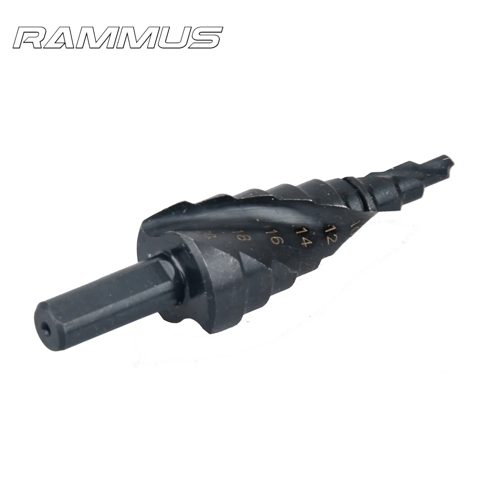 3pcs 4-32MM HSS Cobalt Step Nitrogen High Speed Steel Spiral Metal Cone Drill Bit Set Woodworking DIY Hole Saw Cutter Power Tool |