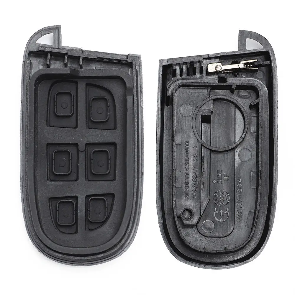 KEYECU для Jeep Cherokee 2014 2015 2016 2017 2018 2019 дистанционный Автомобильный ключ чехол Корпус Fob