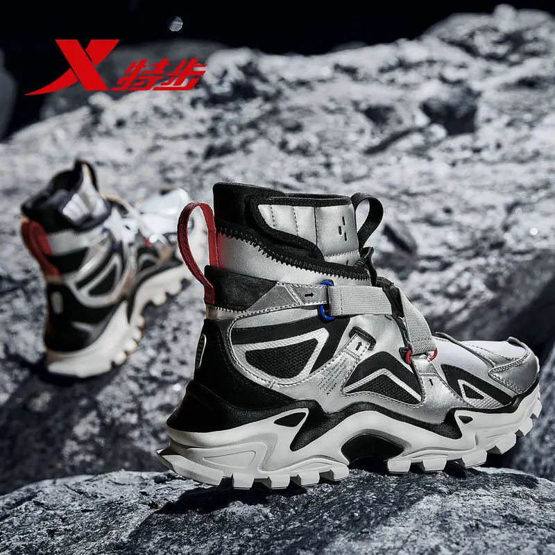 Женские повседневные туфли Xtep [Moon длинная Прогулка] женские высокие носки
