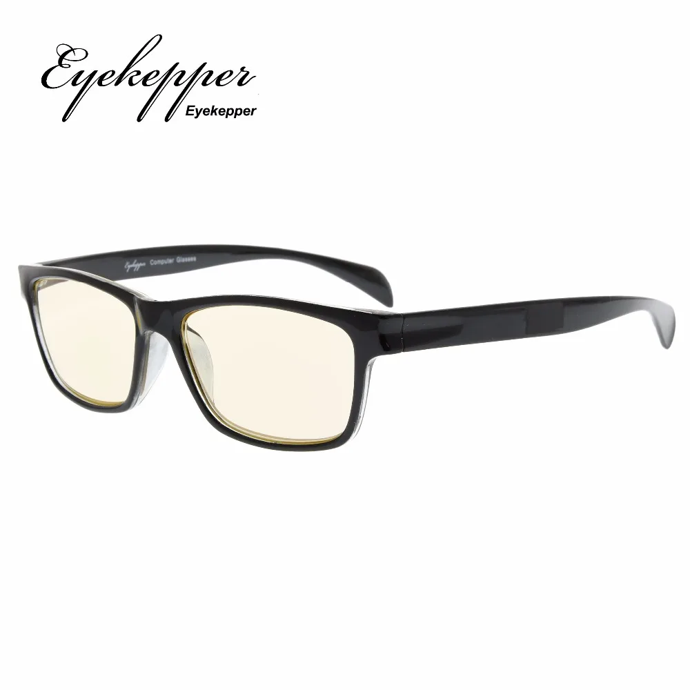 CGTR090 Eyekepper UV400 защиты покрытая цельной полиуретановой кожей очки для компьютера с