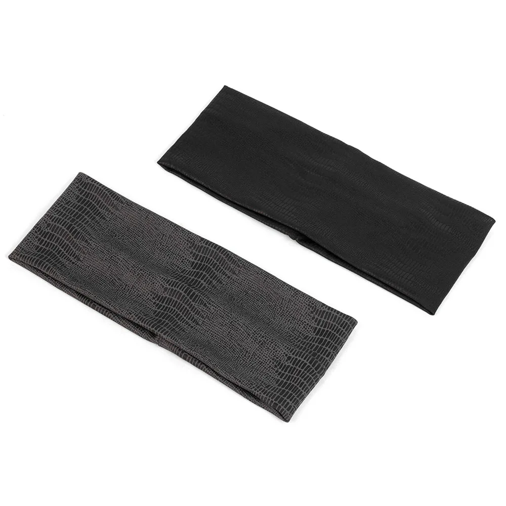 Женская эластичная повязка на голову с узором крокодиловая кожа Аксессуары для