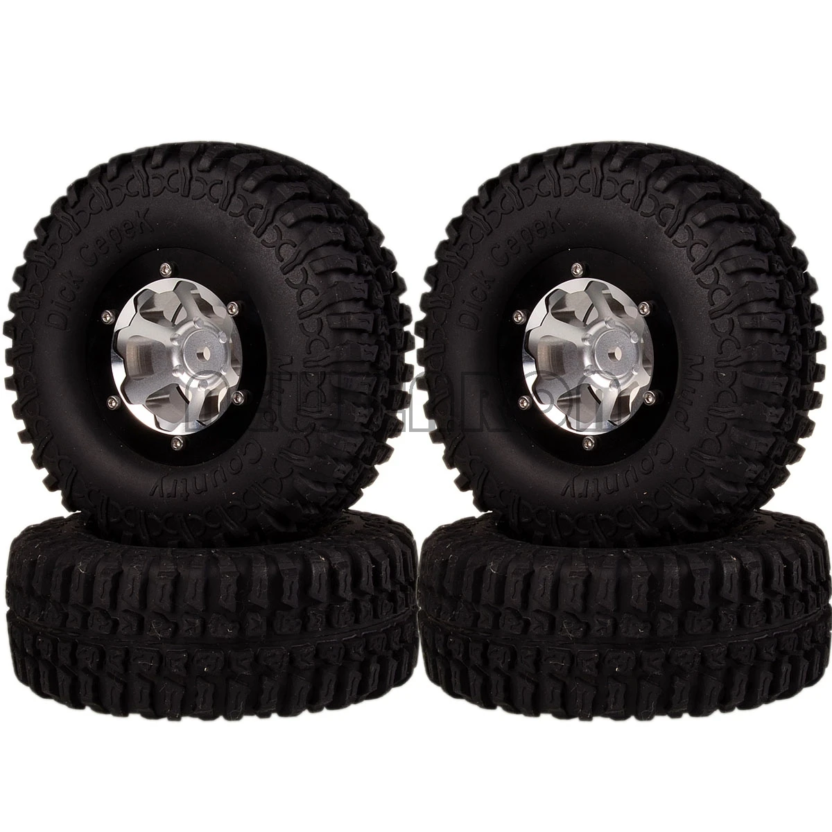Новый ENRON 4P металлический колесный обод супер шины для RC 1/10 Rock Crawler TRX-4 CC01 Tamiya MST jimny