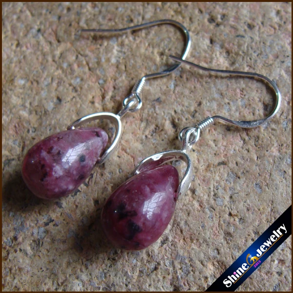 925 браслеты из стерлингового серебра Агаты серьги красный натуральный киви