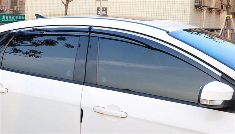 Для Ford focus Window козырек для 2017 Vent Shades Защита от солнца и дождя дефлектор 4 шт./компл.