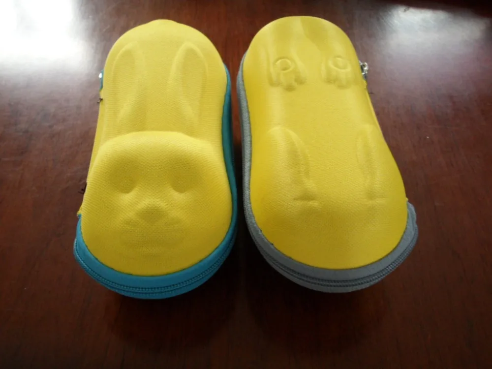 Детский чехол из ЭВА на молнии с мультяшным кроликом|zipper sunglasses case|sunglasses casekids case |