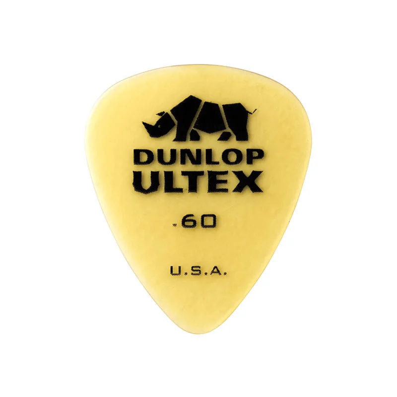 0.6mm 1 шт. Dunlop Ultex Стандартный медиатор для гитары медиатор 0,6 мм/0,73 мм/1,0 мм/1,14 мм медиатор для бас-гитары медиатор для акустической электрогитары - Цвет: 0.6mm