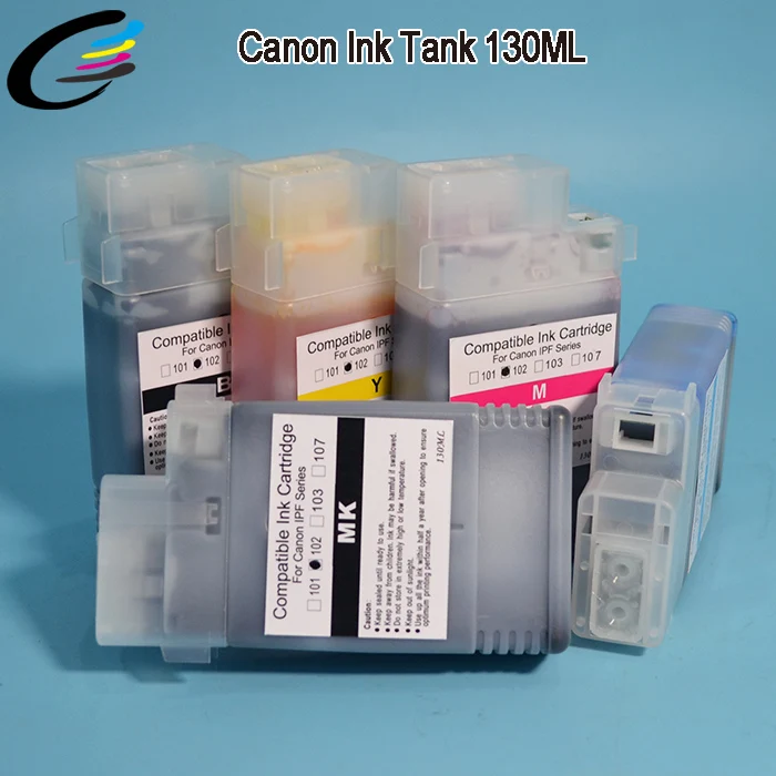 Широкоформатный чернильный картридж для принтера Canon iPF 670 680 770 780 с чипом чернил PFI