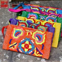 wholesale 10pcs chinese ethnic hmong embroidery phone bags purses jewelry bag