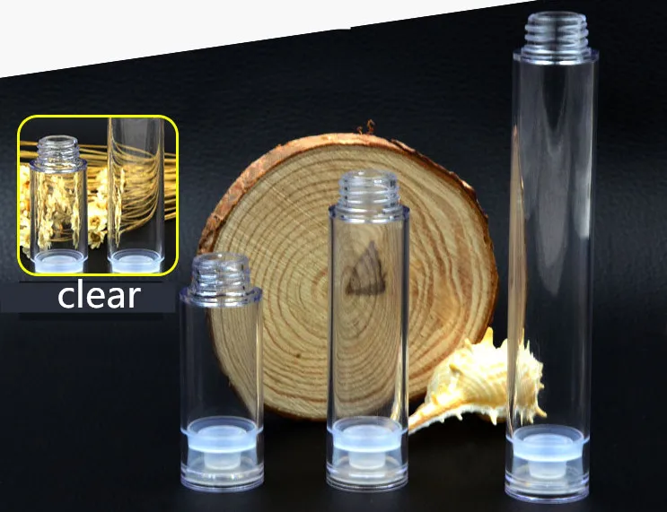 Высококачественная пустая прозрачная вакуумная бутылка для лосьона 6 шт. 10 мл с