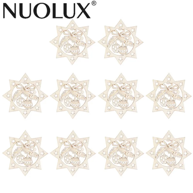 10 шт. деревянные подвески в виде снежинок|pendant snowflake|pendant diypendant r |