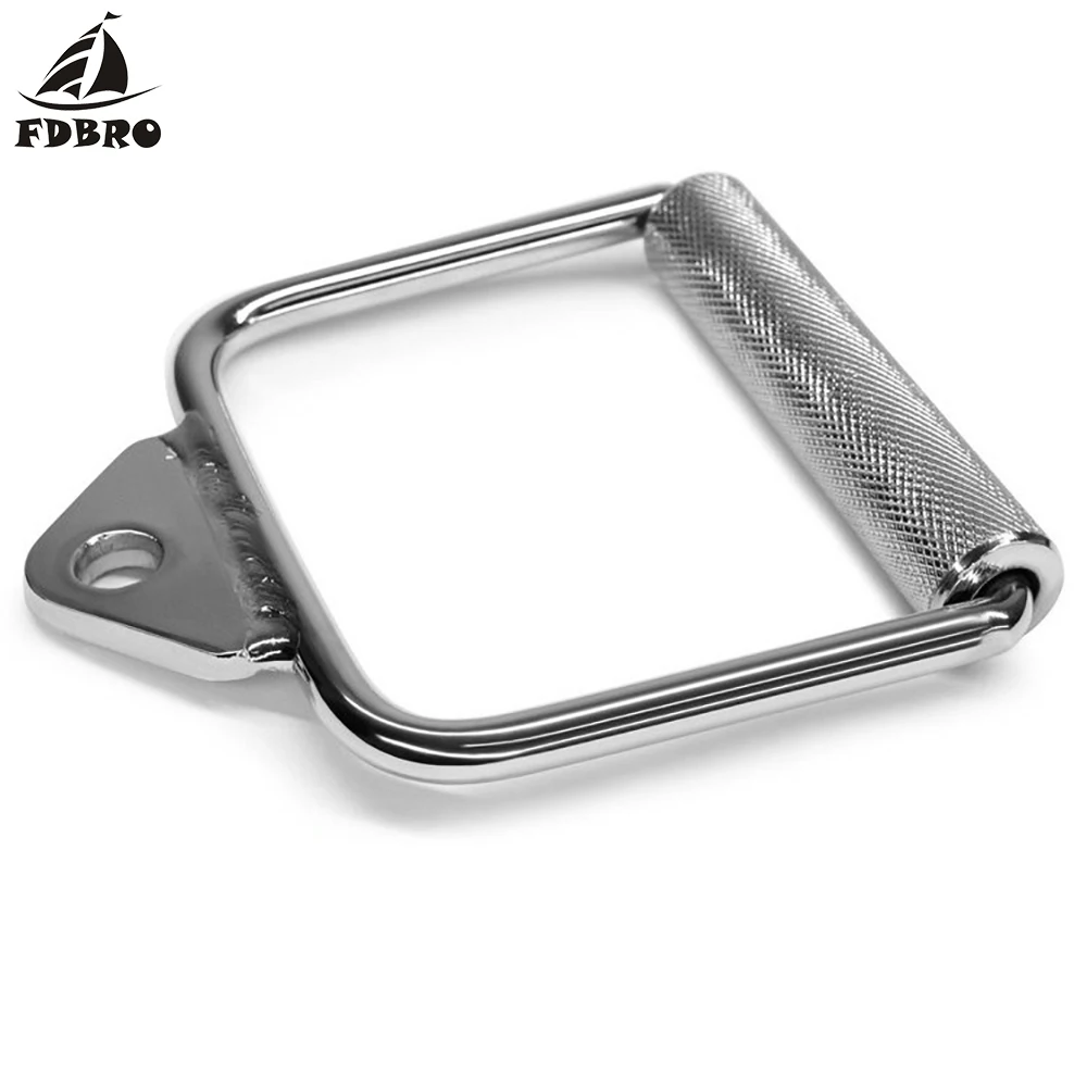 Новый Трицепс FDBRO черный для укрепления фитнеса тренажеры рычаг тренировок трос