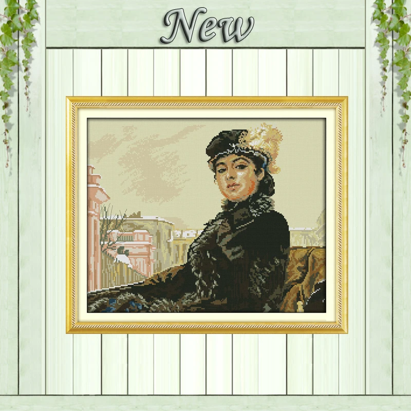 

Русская девочка, подсчитывали напечатаны на холсте DMC 14CT 11CT Вышивки Крестом комплект, все вышивка рукоделие наборы НЕЗНАКОМКА