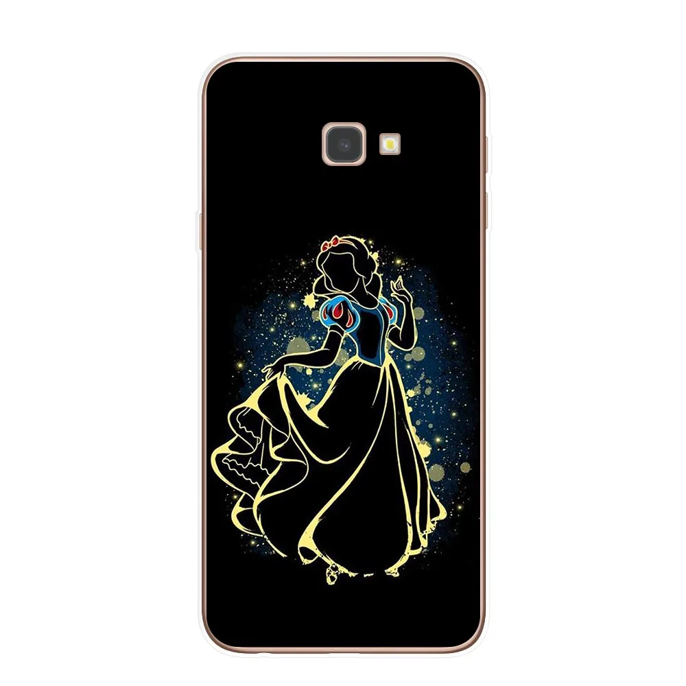 T6576 Милый чехол Белоснежка Алиса Русалочка Ститч Бэмби для samsung J3 J5 J7 J4 J6 Plus Note 8 9 10 Pro - Цвет: T6576