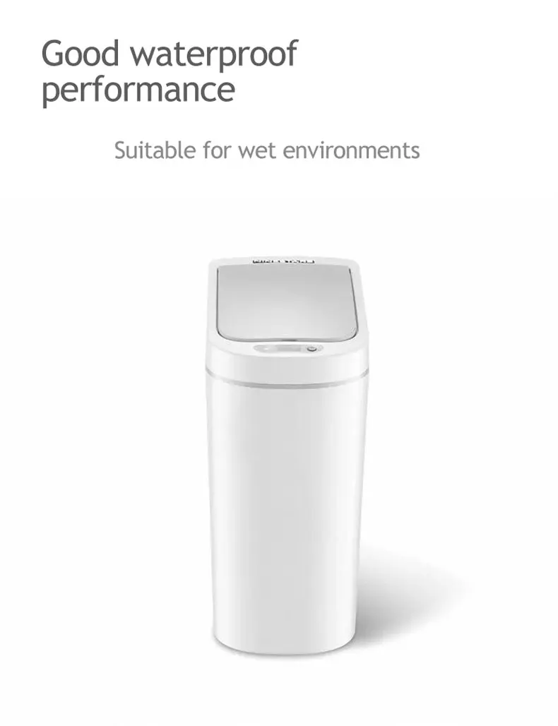 Ecofresh Автоматический Бесконтактный автоматический умный инфракрасный датчик движения мусорное ведро для мусора кухонный мусорный бак