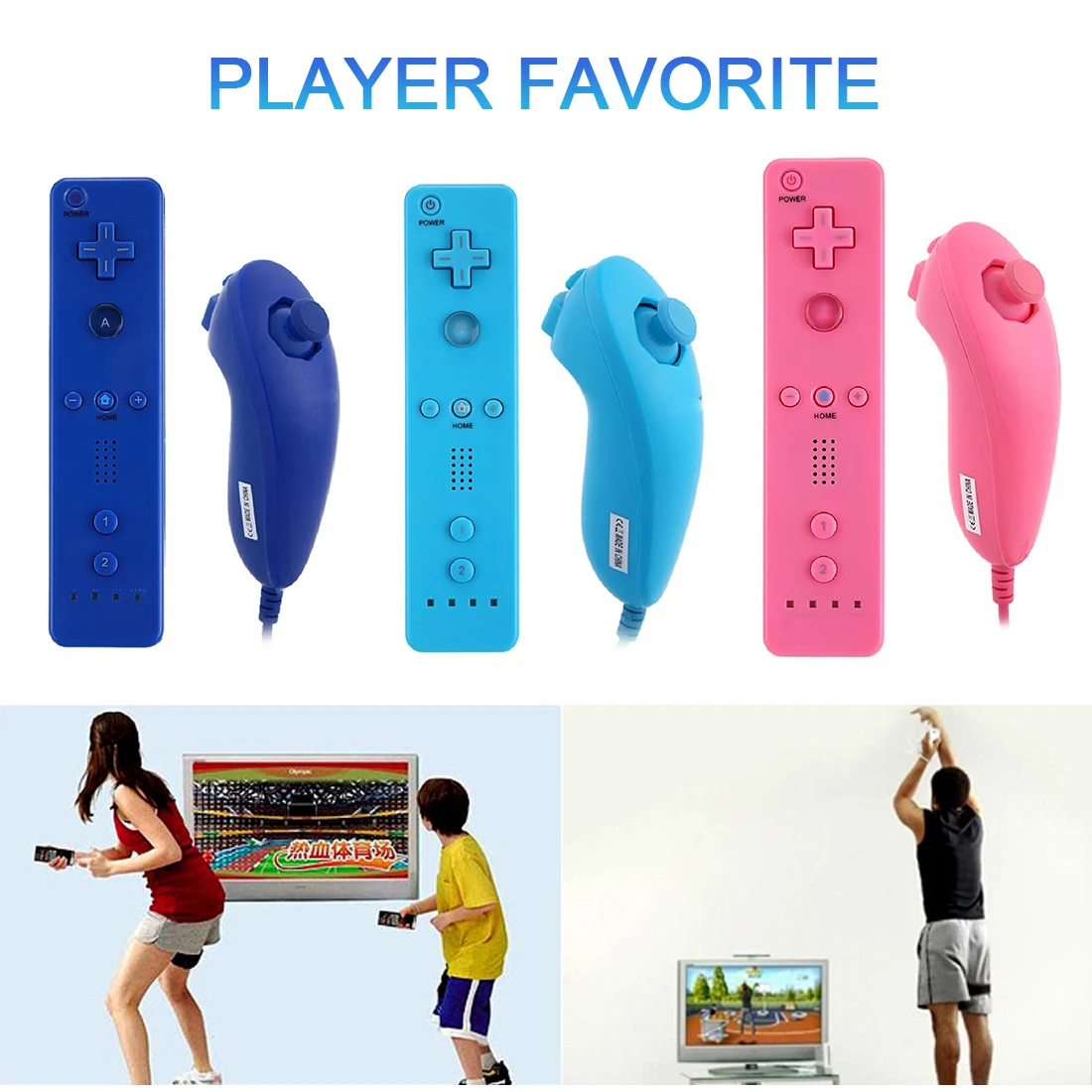 Беспроводной геймпад для Nintendo Wii пульт дистанционного управления высокого