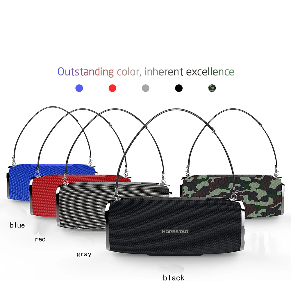 HOPESTAR A6 динамик bluetooth портативный ремешок открытый водонепроницаемый беспроводной Bluetooth стерео динамик bluetooth колонка