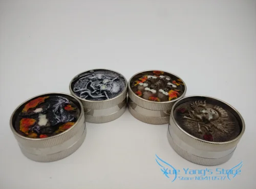 Измельчитель специй и пыльцы из металлического сплава табак трава травяная