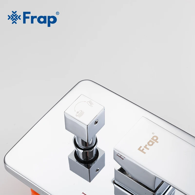 Новый высококачественный настенный смеситель FRAP для ванной комнаты с дождевой
