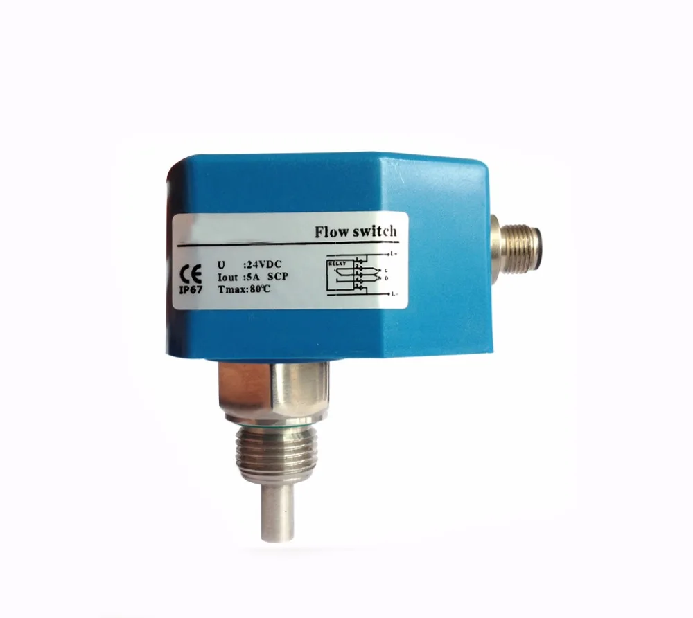 Термопереключатель потока с максимальным давлением 100 бар и корпусом PTB класс