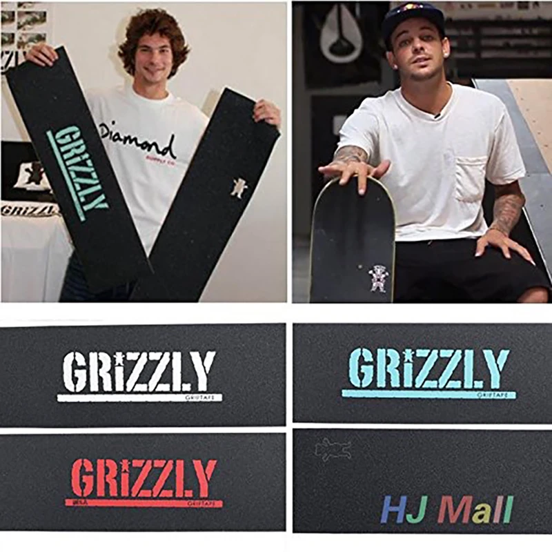 Нескользящие Grizzly Bear скейтборд Griptape также для доски пены пузырьков и легко