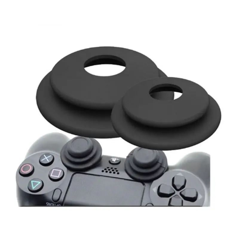 2 in 1 Aim Assistant Ring Soft Silicone Shock Absorbers Analog Joy Stick Game Accessories for Sony PS 3/4 Pro Controller | Электроника