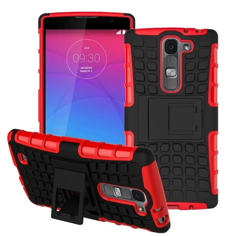 Heavy Duty Rugged Armor Case For LG Magna H502F G4c H525N H522Y Shockproof Kickstand Cover |