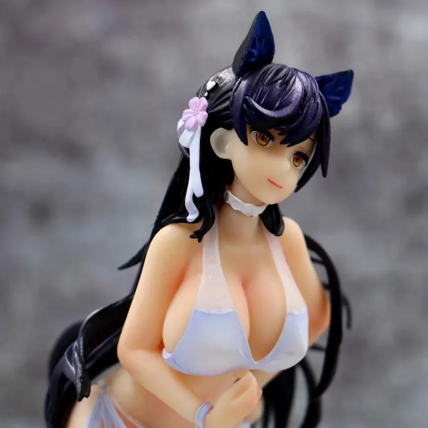 Игра Azur Lane IJN Atago кошачьими ушками на капюшоне милые сексуальные девушки Рисунок