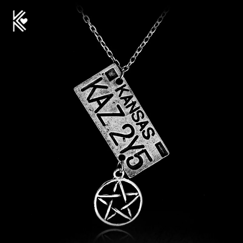 Винтажное ожерелье с подвеской в виде супернатурального Канзаса KAZ 2Y5 номер