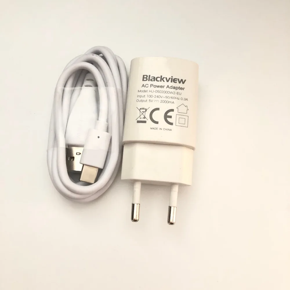 Blackview BV9000 оригинальное новое зарядное устройство для путешествий+ usb type-C кабель для Blackview BV9000 Pro