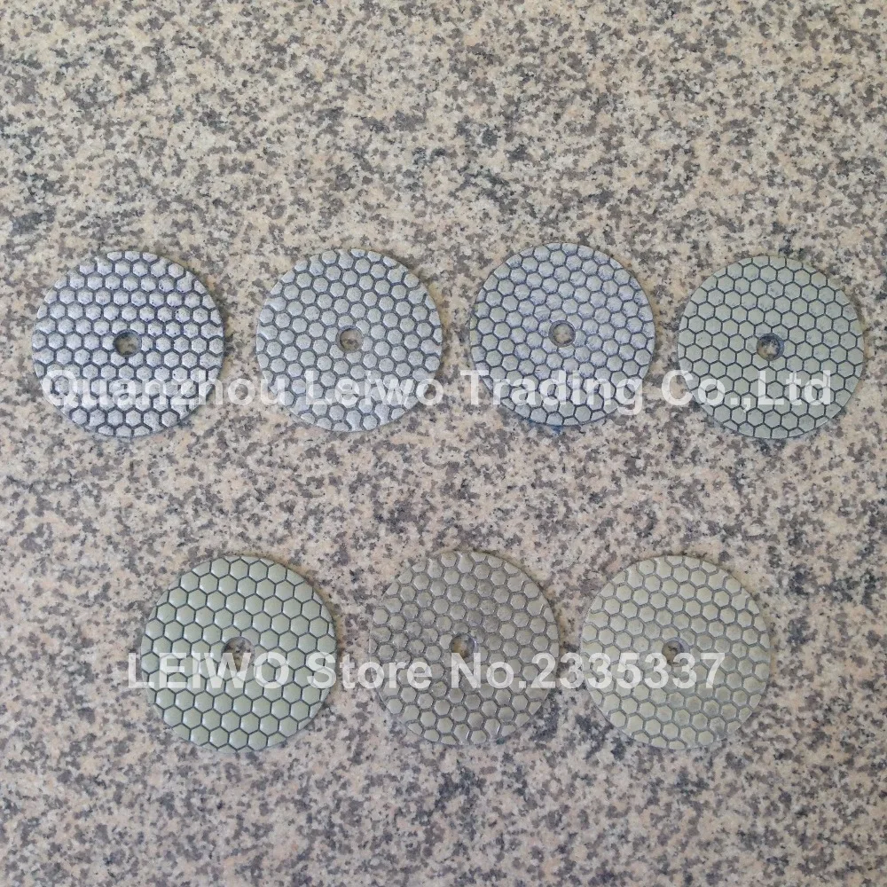 Алмазные сухие полировальные колодки 4 дюйма алмазные инструменты гранитная