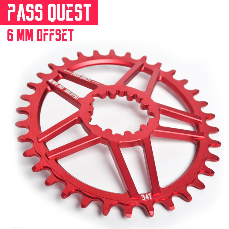 Овальные горные велосипеды PASS QUEST GXP для горных велосипедов узкая широкая звезда