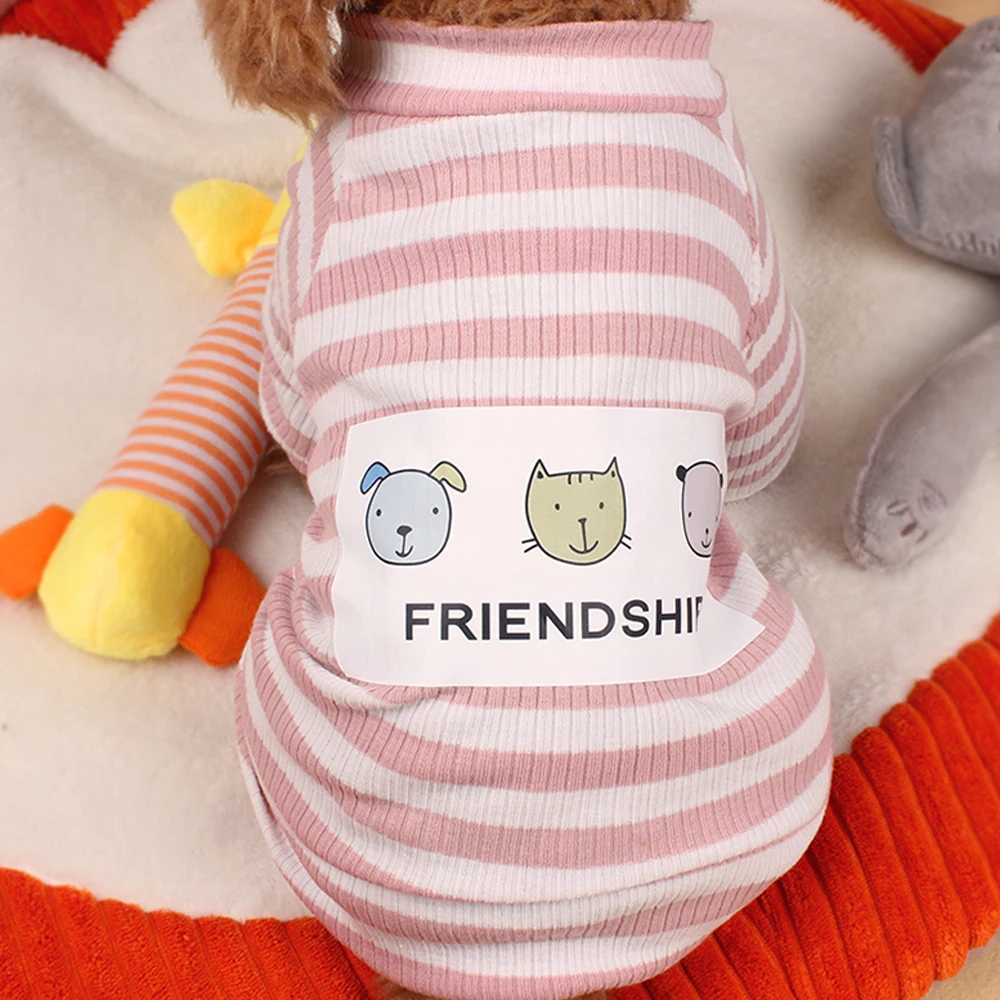 Pink Thin Pet Clothing Pijama Perro Pet Products Dog Pajamas Jumpsuit Dog Clothes Pyjama Small Medium Dog Costume - Цвет: Pink Thin