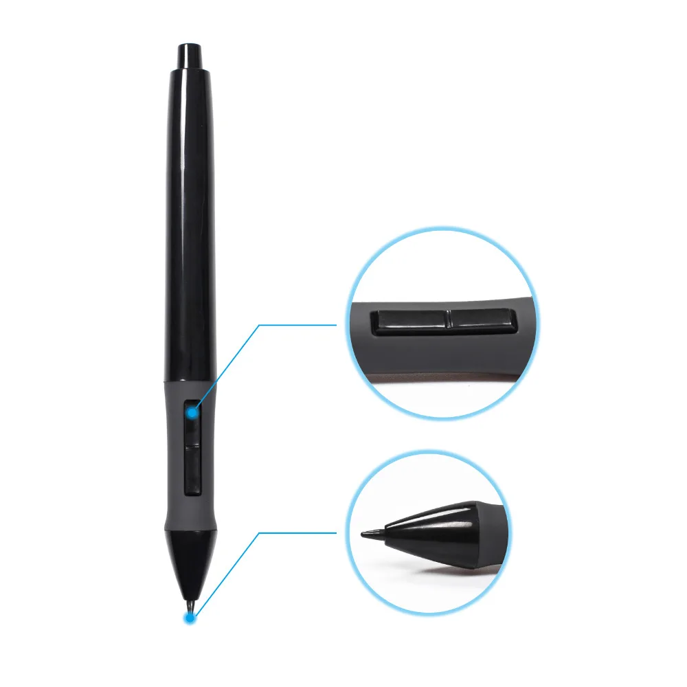 Профессиональная цифровая ручка Huion 2048 уровней, беспроводной стилус с сенсорным экраном P68 для Huion 420/H420/New 1060 Plus, планшет для рисования