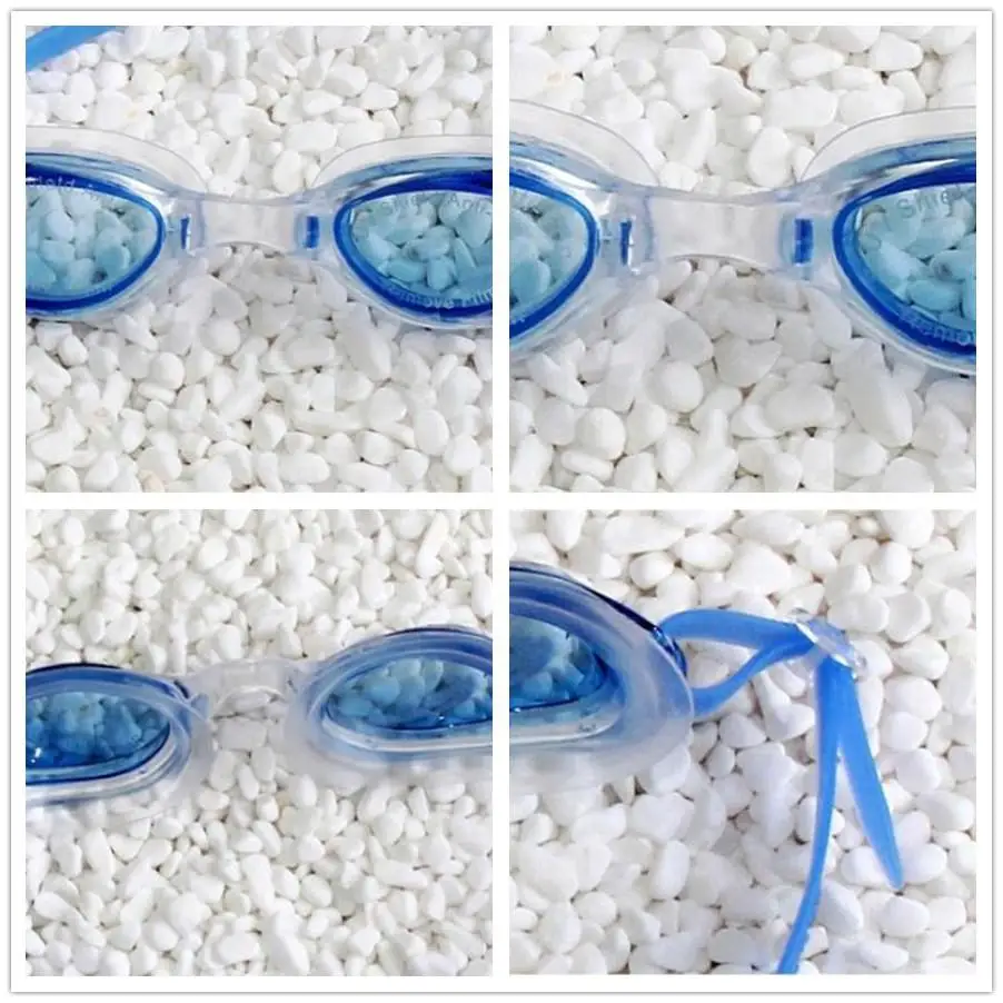 

Mounchain Unisex Adult Children Anti-fog Clear Swimming Glasses Adjustable Waterproof Swimming Goggles