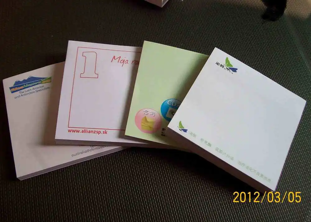 Заказной логотип липкий блокнот/блокнот 75*75 мм * 25 листов 100 шт./лот|memo pad|sticky memo