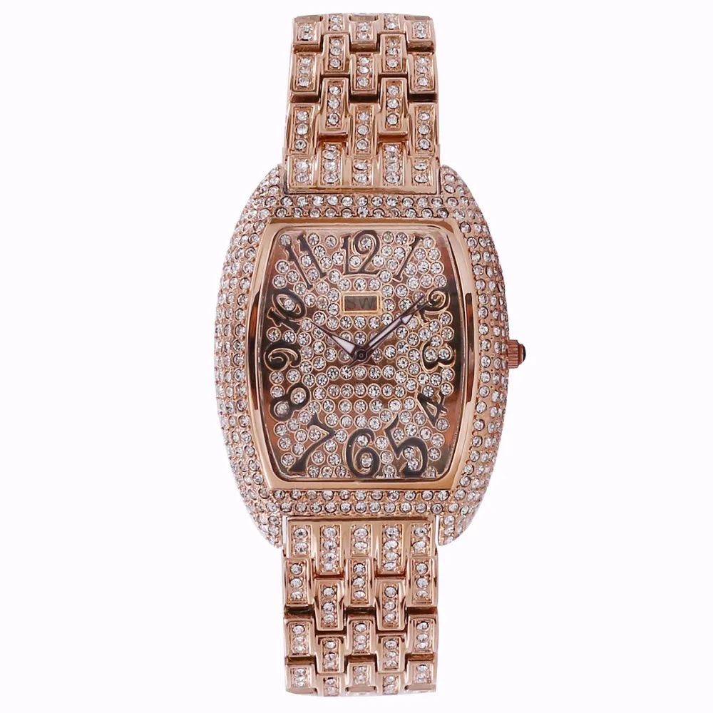 Новинка, лидер продаж, часы высокого качества, женские часы с бриллиантами, женские кварцевые часы, фиолетовые женские часы, relojes mujer