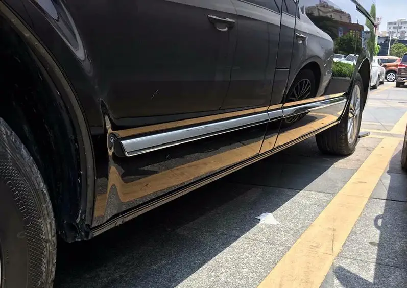 ABS Автомобильная Боковая дверь, Накладка для кузова, Формовочная накладка, автомобильные Внешние аксессуары для Volkswagen Transporter T6 Caravelle