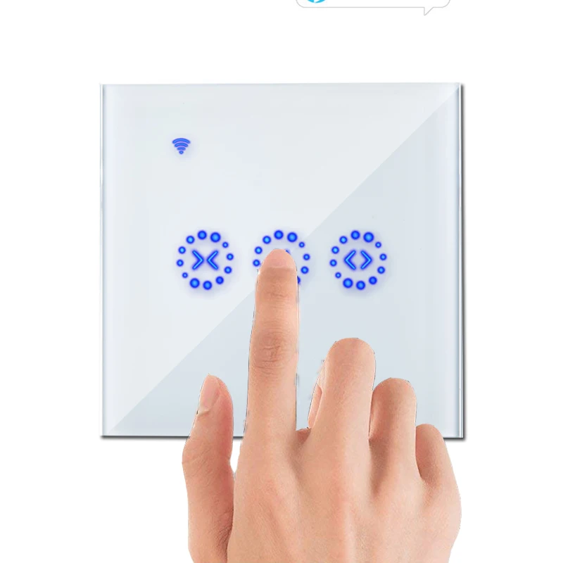 Ewelink APP Умный дом WiFi электрические сенсорные жалюзи переключатель для штор