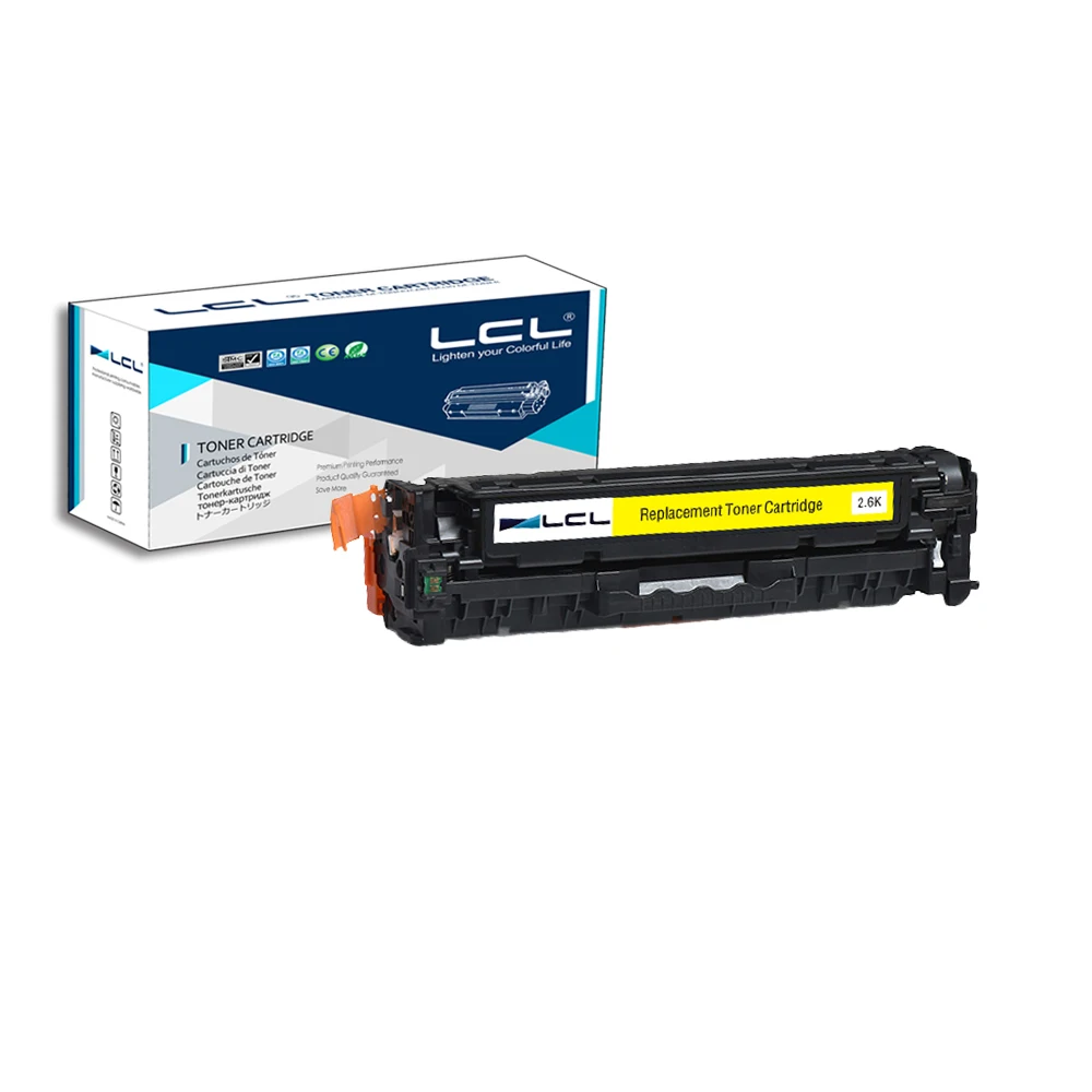 Картридж с тонером LCL 305X 305A CE410X CE410A CE411A CE412A CE413A (4 шт. в упаковке) совместимый