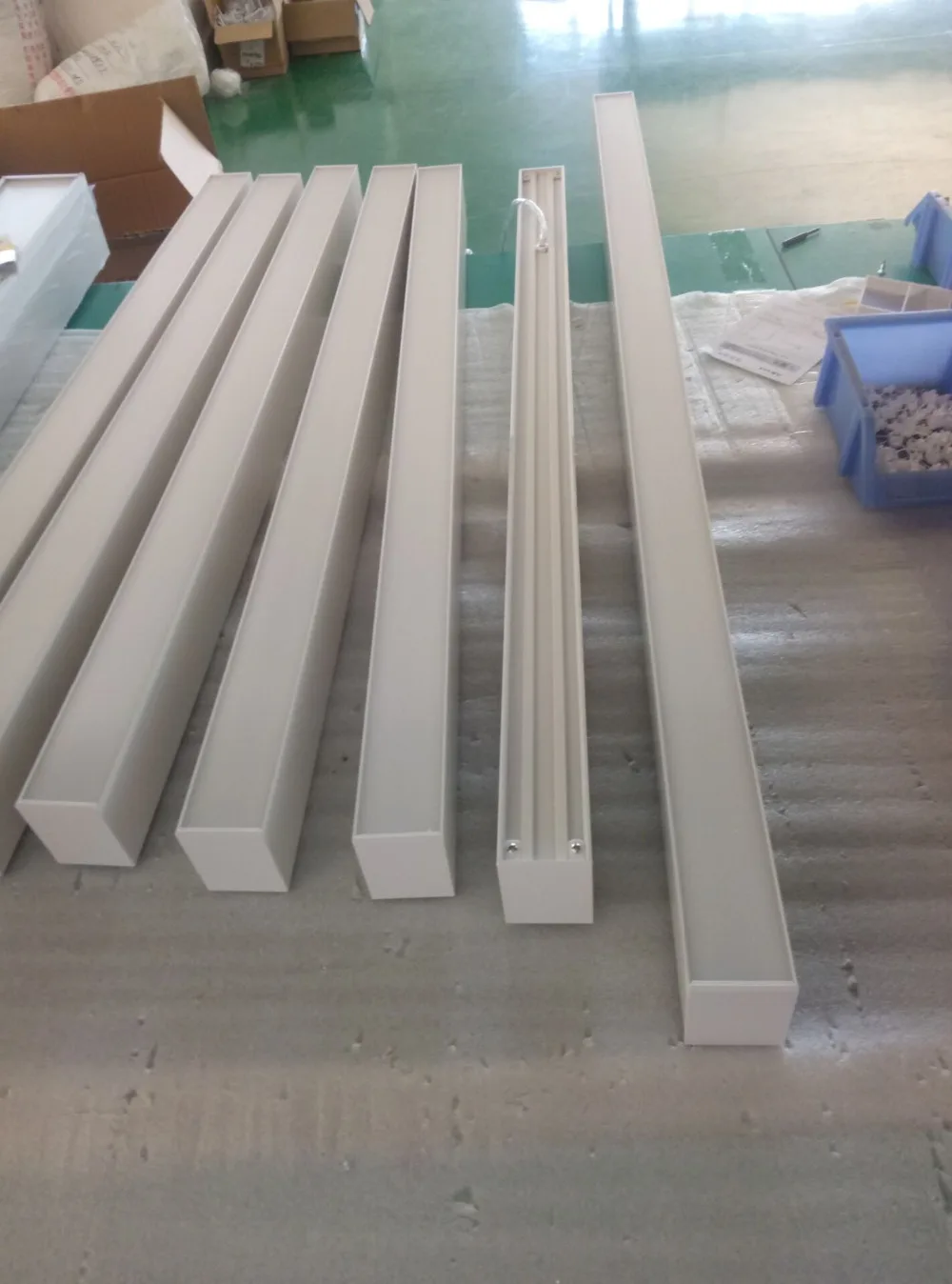 Бесплатная доставка подвесной DIY офисный алюминиевый корпус Светодиодный