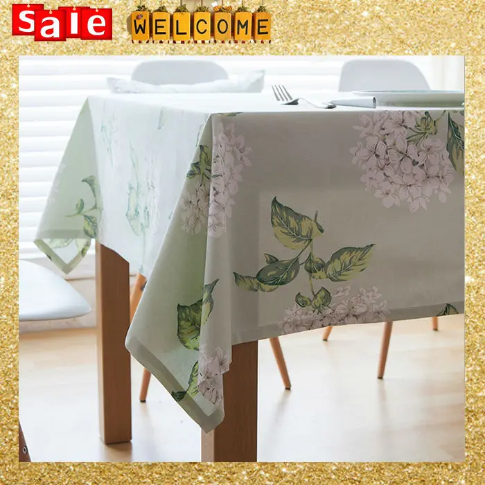 Китайский Стиль Букет Листьев Прямоугольник Скатерти прикроватные Холодильник