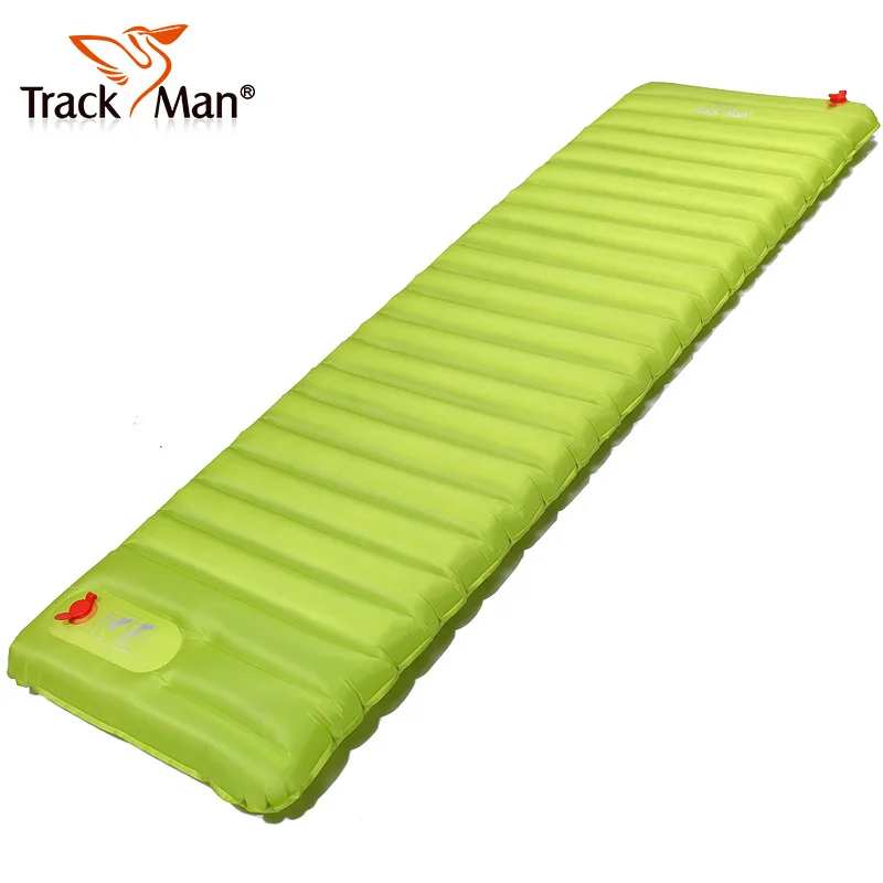 

Trackman outdoor single inflatable automatic mattress adult single camping light convenient thermal insulation and moisture pad
