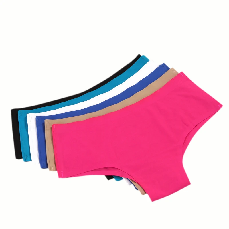Новинка ультратонкое женское Бесшовное однотонное пикантное нижнее белье из