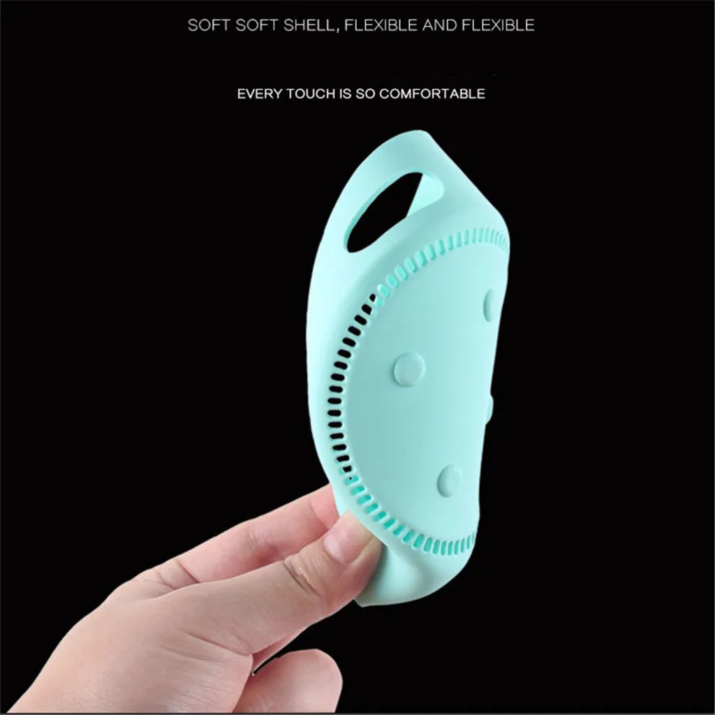 Силиконовый защитный ультратонкий чехол накладка с защитой для Amazon Echo Dot