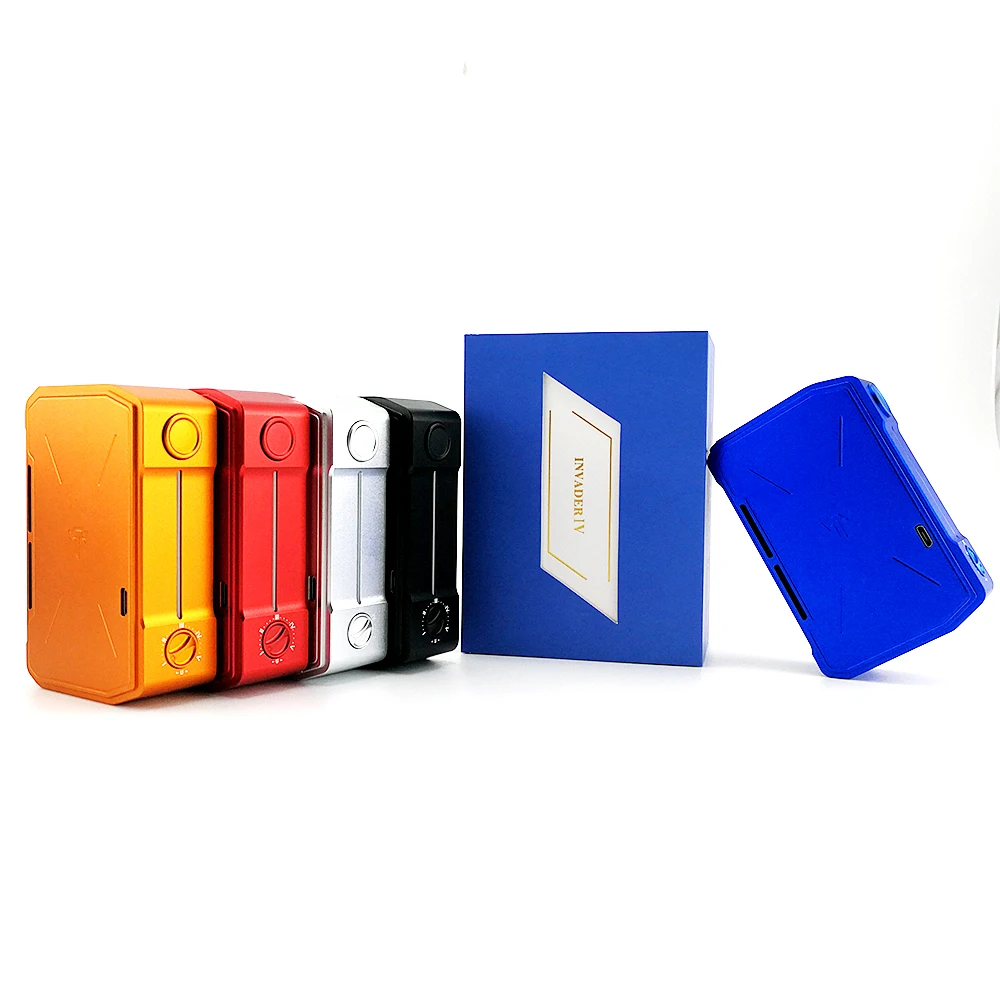 Original Tesla Invader IV Box MOD 280W Electronic Cigarette Mod Vape for BF RDA Dual Coil RTA RDTA Tank Atomizer |