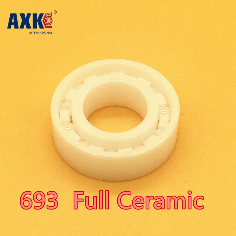 

2021 Hot Sale New Rolamentos Axk 1 Pc 693 Full Ceramic Zro2 3x8x3 3mm/8mm/3mm Ball Bearing