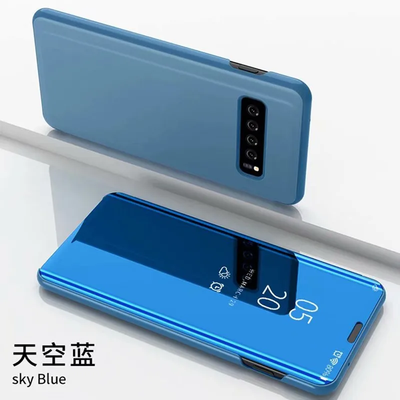 Роскошный прозрачный зеркальный чехол для iphone XR XS MAX X 8 7 6 6s Plus чехлы с откидной
