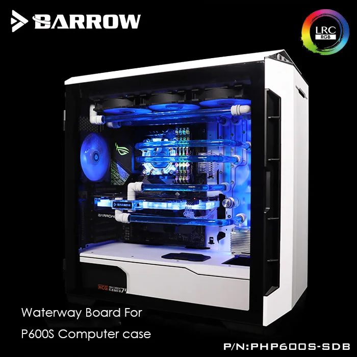 Резервуар для воды Barrow Phanteks P600S чехол компьютера резервуар водной дорожки