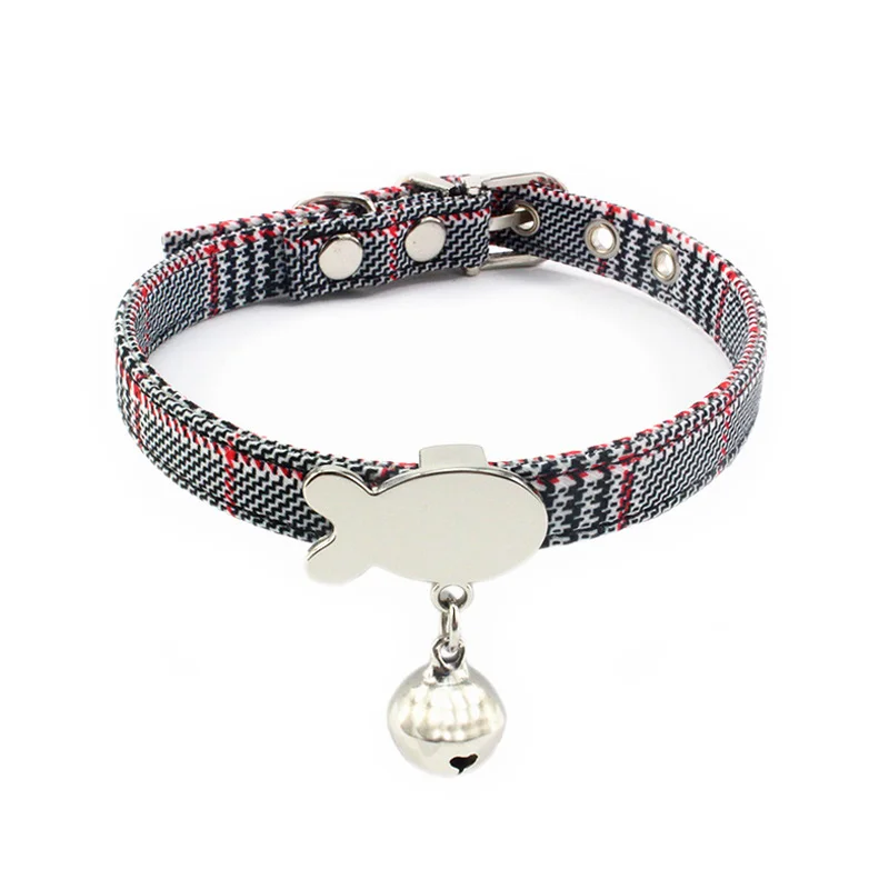 Pet персонализированные воротники мягкий кожа с гравировкой собака щенок