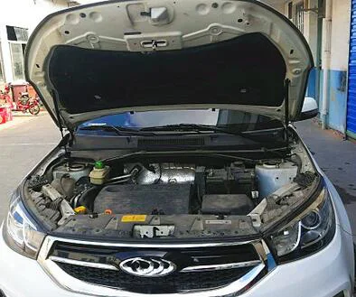 tiggo 3 14-19 Демпфер для Chery tiggo E5 5X7 8 3X2006- автомобильный Стайлинг передний капот изменение газовых Распорки подъем поддержка амортизатор - Цвет: tiggo 3 14-19